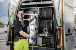 Ablauf eines Saugbagger Einsatzes in Troisdorf